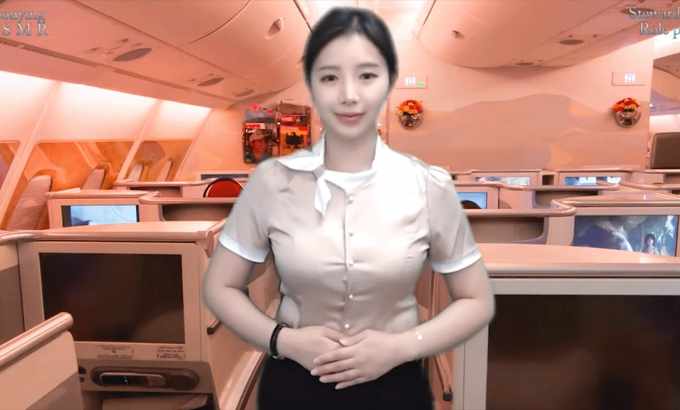 Yoon ying [ASMR]头等舱乘务员（轻声）✈️