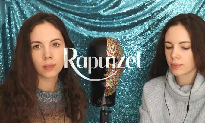 Rapunzel ASMR双耳清洁，可放松和发痒