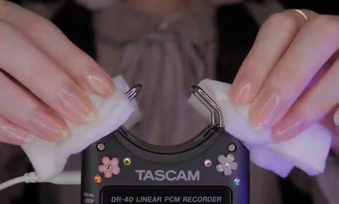 Coromo Sara 无人声 ASMR 精疲力尽.. TASCAM触发器让您困倦 / TASCAM触发器，用于睡眠和发麻