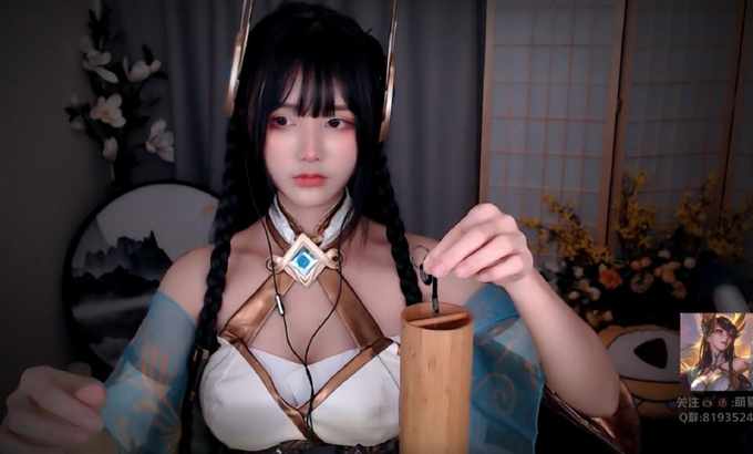 萌夏茉 无人声【ASMR】风铃洗头掏耳