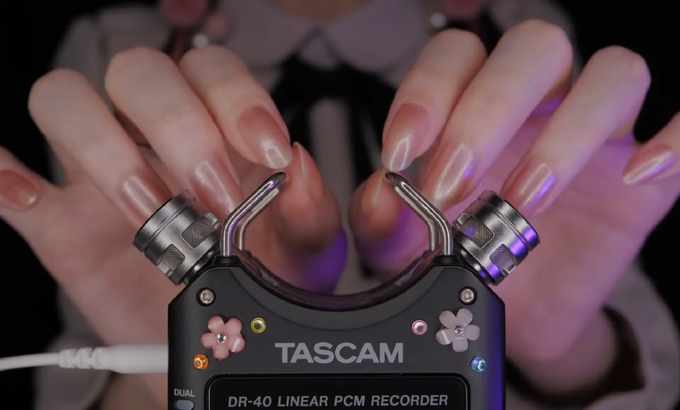 Coromo Sara 无人声 ASMR 快速！ 上瘾的麦克风攻 (TASCAM DR-40, RODE NT5, Zoom H6, Blue Yeti Pro) 不说话