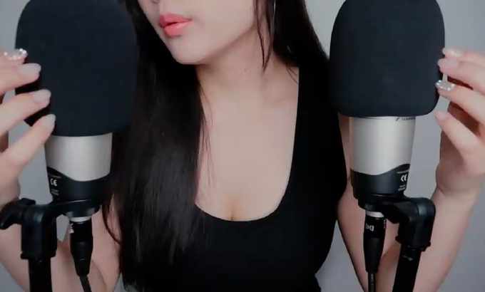 MELODY ASMR听不见的耳语，麦克风刮擦/脑融化