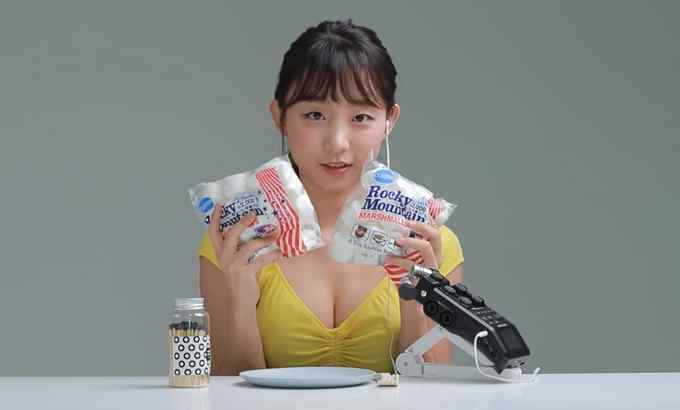 Milky ASMR ?棉花糖的声音?棉花糖烤的声音❤️
