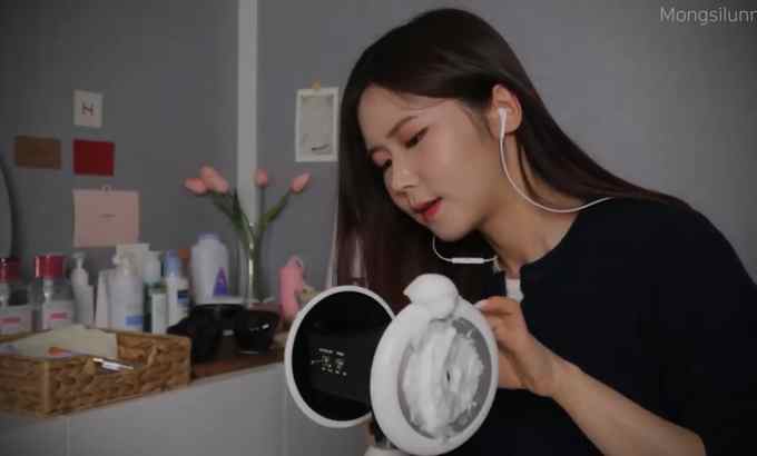 Mongsilunnie ASMR.SUB 首次客户的全耳按摩| 4种深层放松耳部按摩