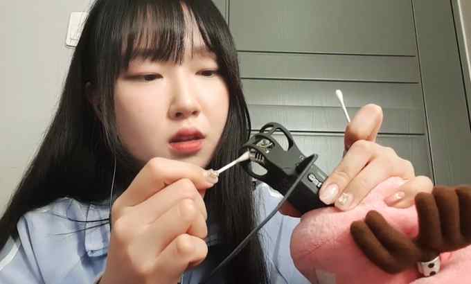 chu_a츄아 [烂水ASMR] 非常快速，强力和刺激的耳朵清洁快速耳朵清洁速い耳扫除