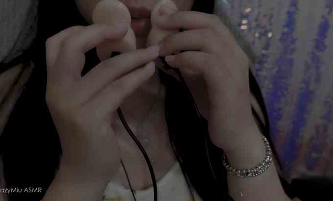 LazyMiu 台灣ASMR | ?吃掉你的耳朵 | 口腔音 | 深舔耳朵