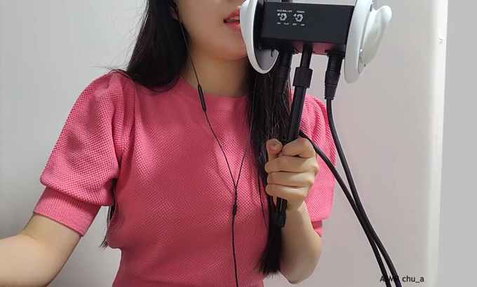 chu_a츄아 ASMR 章鱼烧吃的声音 章鱼烧 吃的声音 章鱼烧