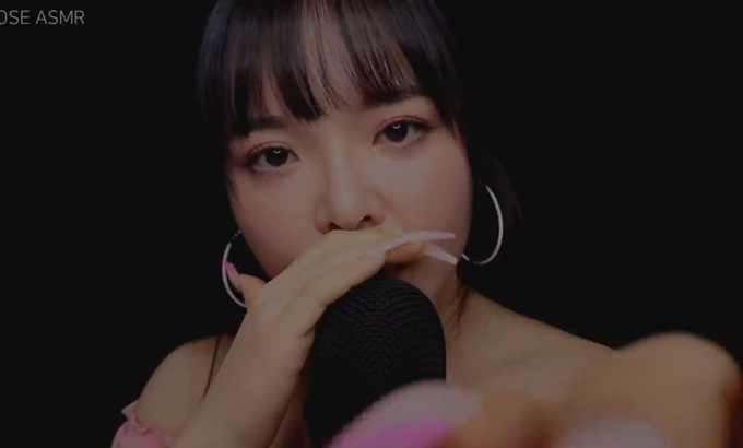 Rose [ASMR] 听不见的嘴巴的声音 听不见的耳语和嘴巴的声音 (美人鱼)