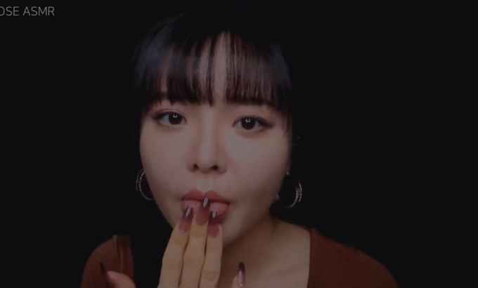 Rose [ASMR] 吐画你，嘴巴的声音（强烈的个人注意力）