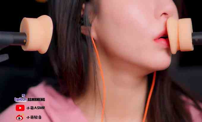 小萌 中文ASMR 小萌 口腔音 舔耳 弹舌音 口音耳朵吃 4K asmr