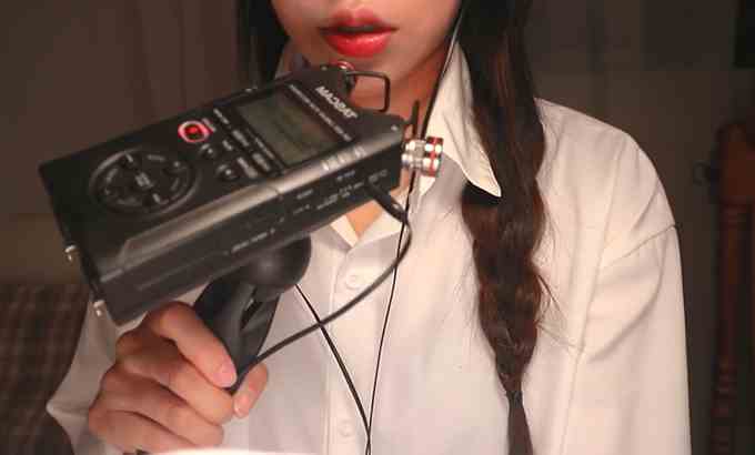 JINJER ASMR 近距离听不见的嘴巴声音+韩国耳语 ? (耳对耳)