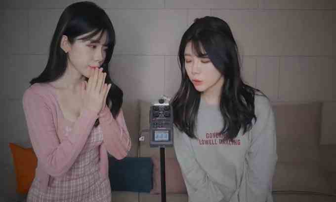 yeonchu ASMR 与双胞胎姐妹│远未关闭 触发词刺痛