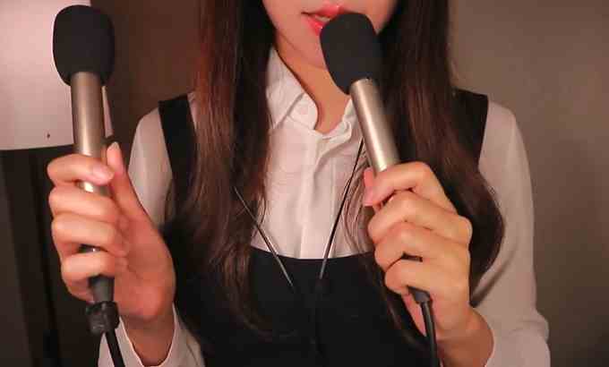 JINJER ASMR 超级刺耳听不见的口音+触发韩语单词重复！（快了） ✨