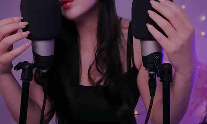 MELODY ASMR (ENG SUB) 极致近距离低语和触发词+话筒划痕