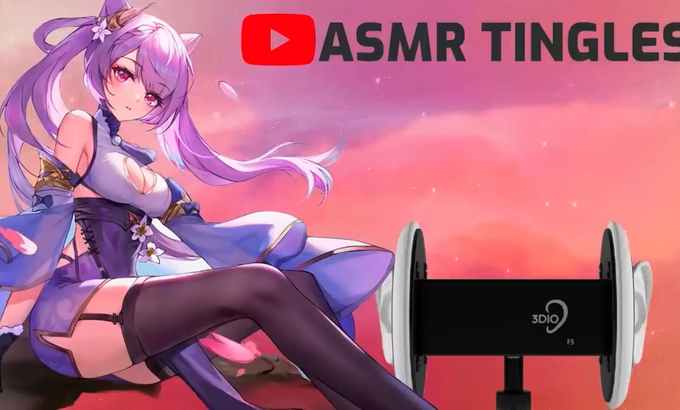 ASMR ❤️ 强烈的耳朵舔 ??