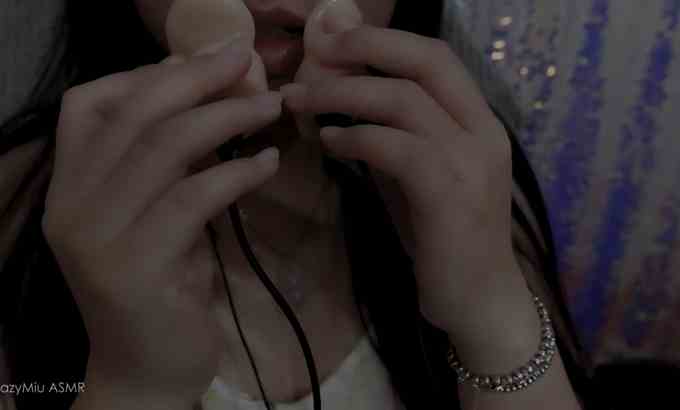 LazyMiu 台灣ASMR | ?吃掉你的耳朵 | 口腔音 | 深舔耳