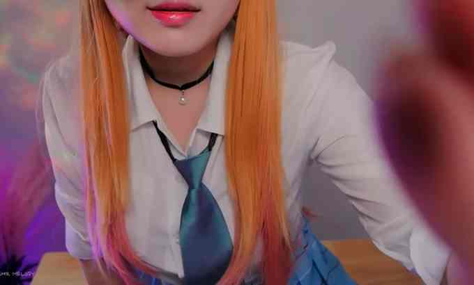 MELODY ASMR 吐画、口音、手部动作 ✨北川真铃Cosplay