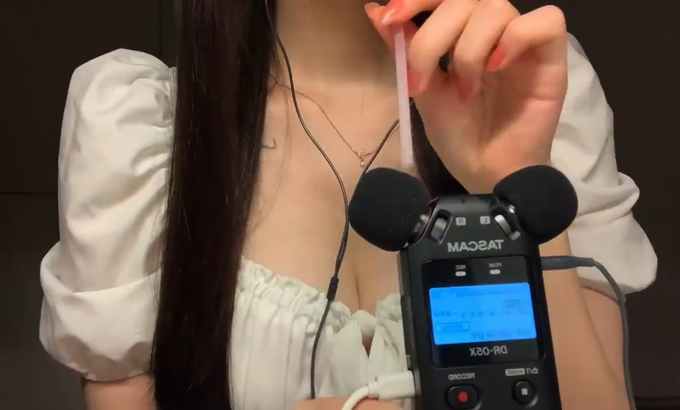 플롭 ASMR / 耳痒💨+麦克风刮擦（耳语声💤）