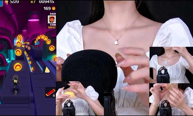 周七姑娘【第十四期】你有仔细“听”过地铁跑酷嘛？游戏助眠ASMR