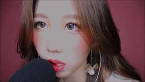 Juny 无人声 ASMR 粉红色的嘴音 强烈而柔和的嘴音 ~ 不说话 口の音