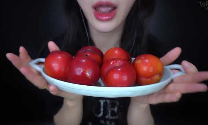 토리에스엠알 TORYSMR ASMR 果汁爆炸梅子甜梅