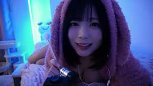 羽咲みはる🐰「うさちゃん。」 [ASMR] 睡觉时洗耳💗 与女朋友的距离💗 温和而有力的声音洗耳😴 棉签/竹耳清洁（ZOOMH6）