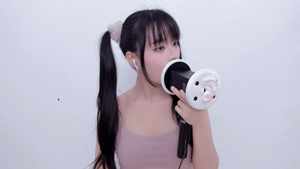 晓美 🥰晓美 Xiao Mei ASMR 舔耳口腔音喘息 舔耳朵 舔和吃 舔耳朵