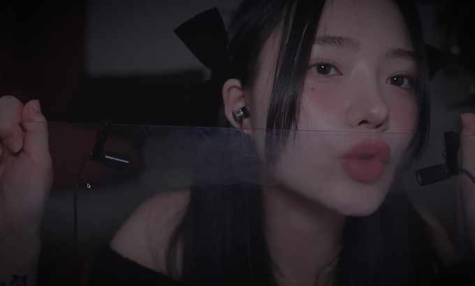 송나른 Nareun ASMR [1小时版。 ASMR]亚克力之吻合集（视觉刺痛）