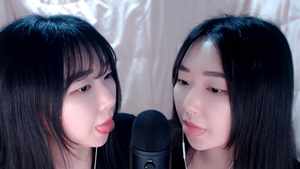 chu_a츄아 Twin ASMRㅣ快瓜VS慢瓜ㅣ双方都在生气，想睡就睡吧ㅣTWIN ASMR