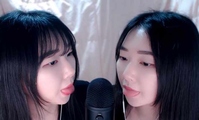 chu_a츄아 Twin ASMRㅣ快瓜VS慢瓜ㅣ双方都在生气，想睡就睡吧ㅣTWIN ASMR