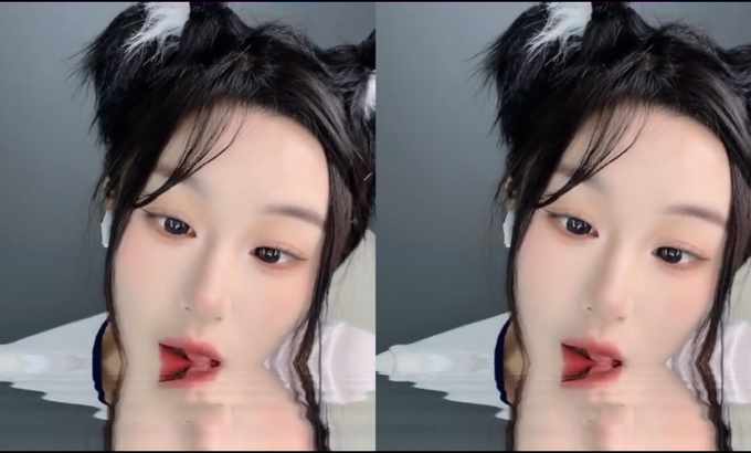 桃桃奶冻咩 桃桃鲜奶冻 体操服ASMR舔耳助眠
