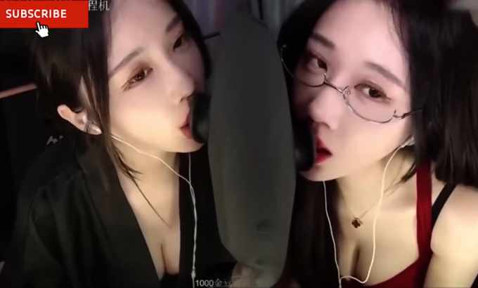 轩子巨2兔 ASMR【轩子巨二兔】耳边舔耳 口腔音纯享合集 ～