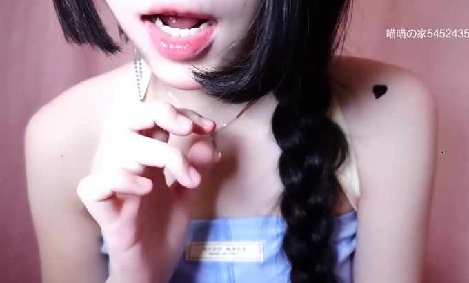 小羊咩 小羊喵 左右环绕轻语ASMR舔耳福利