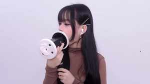 晓美 🥰晓美 Xiao Mei ASMR 舔耳口腔音喘息 舔耳朵 舔和吃 舔耳朵