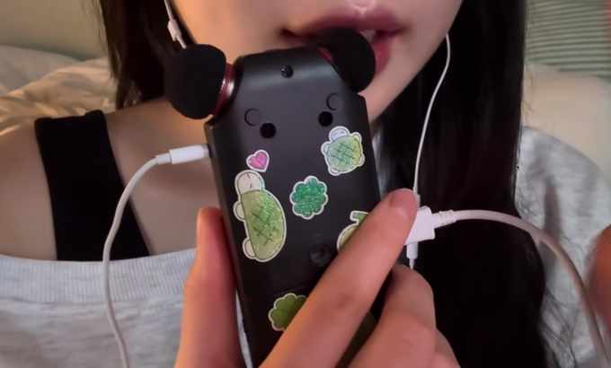 햄니 asmr 嚼口香糖时发出的声音