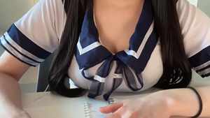 yuuu ASMR 我想和女高中生一起学习 和我一起学习