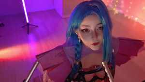NekoLyri ASMR ♡ Jinx 的混乱无声耳语♡