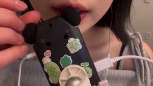 햄니 asmr 木勺食用油 1级 #eatingu