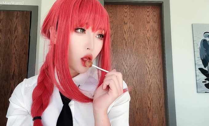 MissWarmJ ASMR Makima 狗狗训练时间角色扮演轻声细语 玛奇玛的狗狗的训练视频
