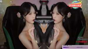 Zhen贝拉小姐姐【贝拉小姐姐 ASMR】黑丝，双倍快乐，吻屏