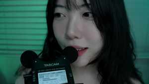 DOOBOO ASMR Tascam 特写单词重复、美人鱼口语、手部动作