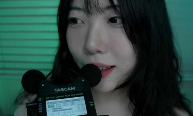 DOOBOO ASMR Tascam 特写单词重复、美人鱼口语、手部动作