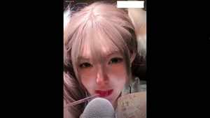 小颖 ASMR 休闲店｜小颖 猫爪勺 口腔音 巧克力 仙女棒 嗷呜嗷呜