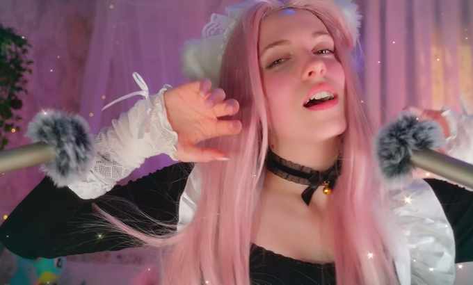Yarify ASMR 你的猫女仆朋友在派对前宠爱你💗（你病了）