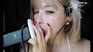 大艺术嘉carrie 黄短发 ASMR 口腔音 助眠 小橙子ASMR口腔声音助眠 #asmr #助眠 #口腔音