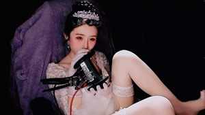 Aki秋水 ASMR 新娘妆 口腔音 助眠