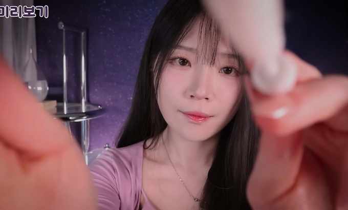nara_나라 ASMR（Sub✔）快速入睡|逼真的头皮按摩和头发梳理护理