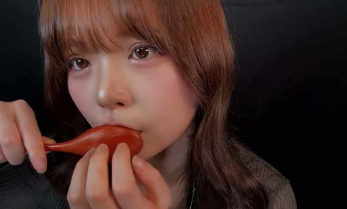 하녕 hanyung ASMR（Sub）唇音和木勺和谐...💦