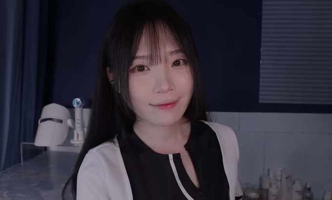 nara_나라 ASMR（Sub✔）从 LED 诊断到治疗的全套皮肤诊所护理✨