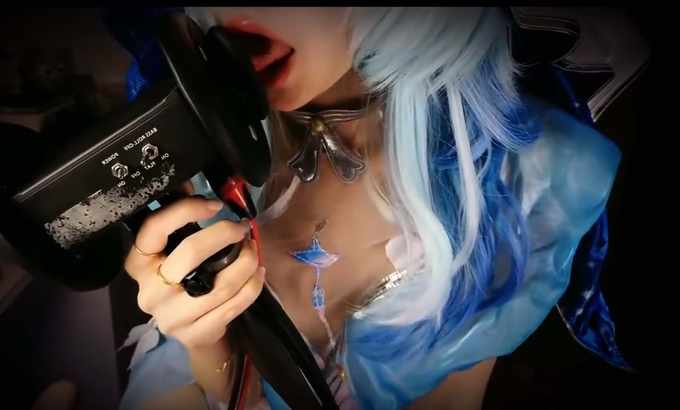 Aki秋水【ASMR 3dio】秋水 颜面崩坏 口腔音 摩擦音 耳语